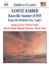 BARBER: Knoxville: Summer of 1915 / Essays for Orchestra Nos 2 and 3